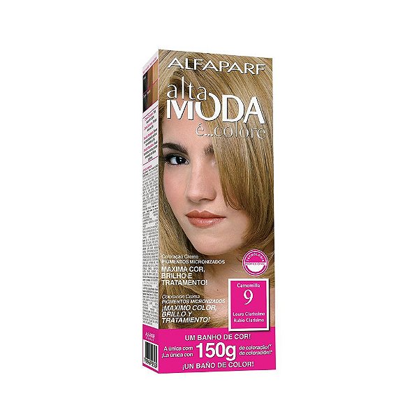 TINTURA ALTA MODA 9 LOURO CLARISSIMO CAMOMILA 150GR