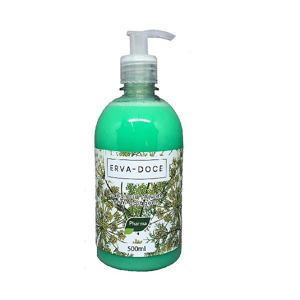SABONETE LIQUIDO PHARMA 500ML ERVA-DOCE C/ COLAGENO