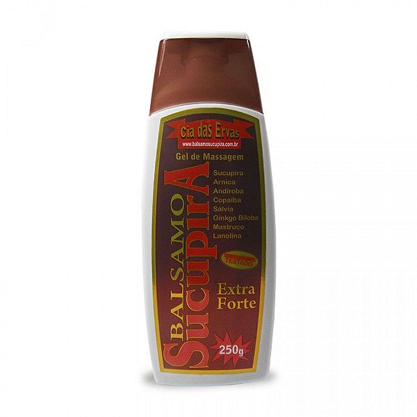 BALSAMO SUCUPIRA EXTRA FORTE 250GR - CIA DAS ERVAS