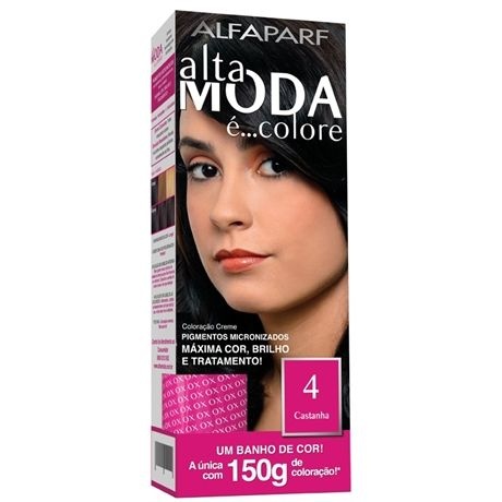 TINTURA ALTA MODA 4 CASTANHO 150GR