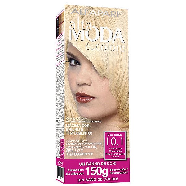 TINTURA ALTA MODA 10.1 LOURO EXTRA CLARO 150G