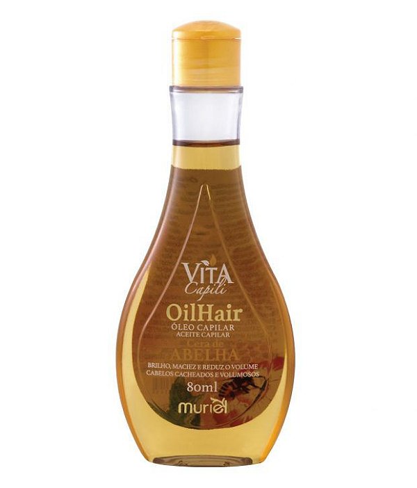 OLEO CAPILAR VITA CAPILI CERA DE ABELHA 80ML - MURIEL