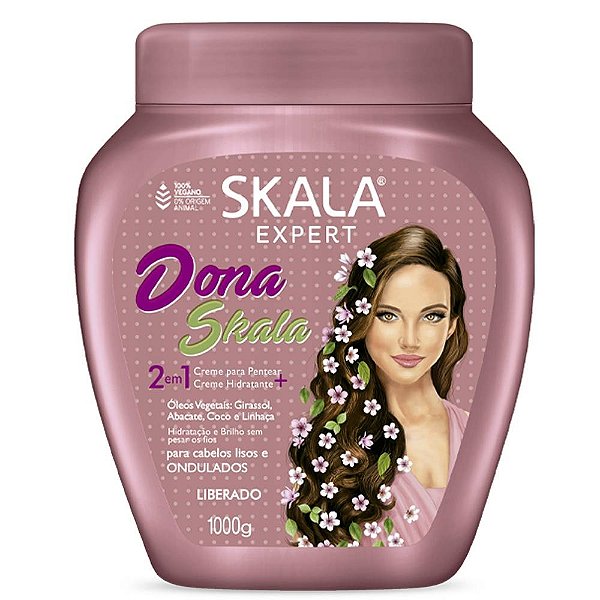 CREME DE TRATAMENTO SKALA 1K DONA  SKALA 2 EM 1