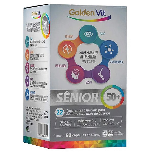 GOLDEN VIT SENIOR 50+ 60CAPS