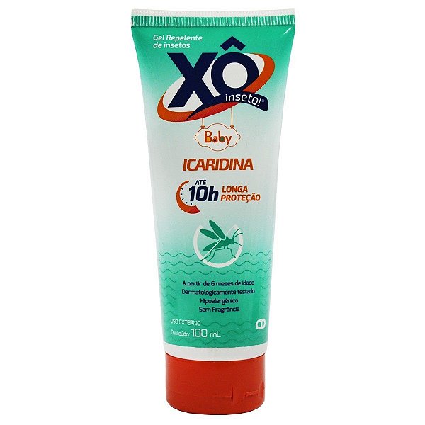 REPELENTE XO INSETO BABY ICARIDINA GEL 100ML - CIMED