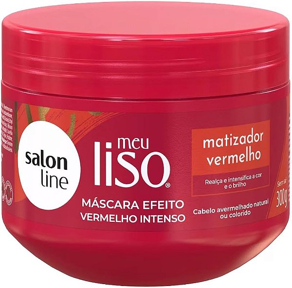 MASCARA S.LINE MEU LISO VERMELHO 300GR
