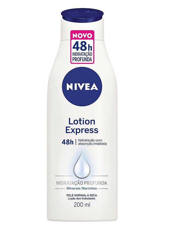 LOCAO HIDRATANTE NIVEA LOTION EXPRESS 200ML