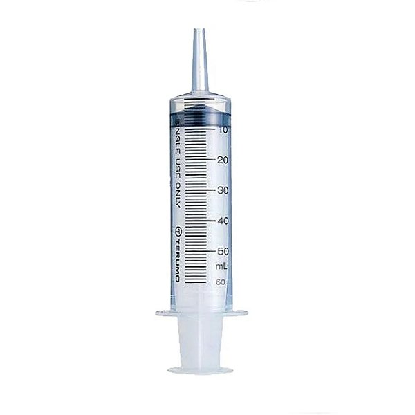 SERINGA 60ML S/AGULHA TERUMO BICO LUER LOCK