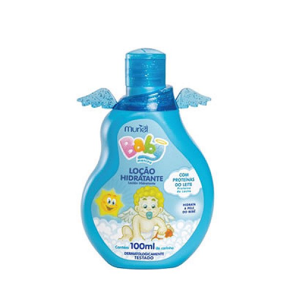 LOCAO HIDRATANTE BABY MURIEL MENINO 100ML (AZUL)