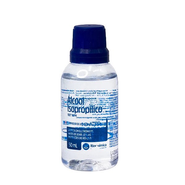 ALCOOL ISOPROPILICO 50ML - RIOQUIMICA