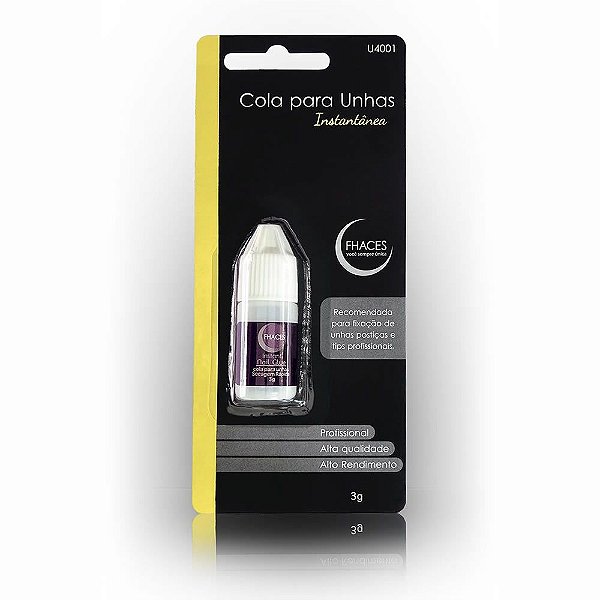 COLA PARA UNHAS POSTICAS FHACES 3G