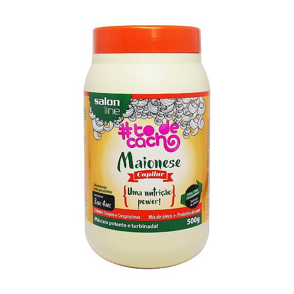MAIONESE CAPILAR TO DE CACHO NUTRICAO POWER 500G