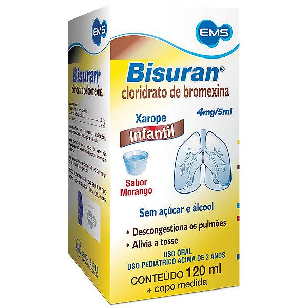 BROMEXINA XPE PED - BISURAN 120ML