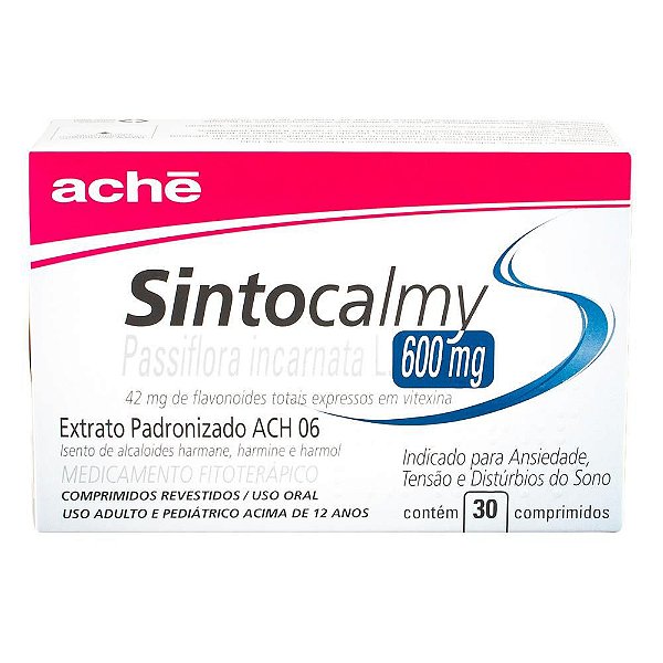 SINTOCALMY 600MG 30CPR - ACHE