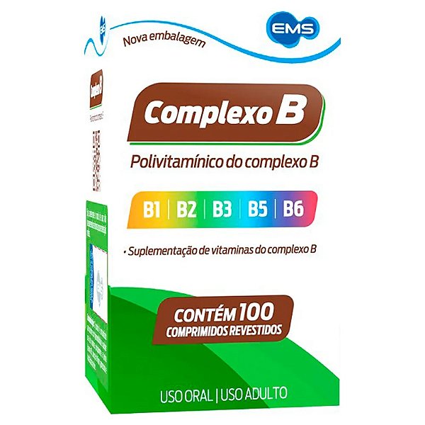 COMPLEXO B 100CPR REV EMS