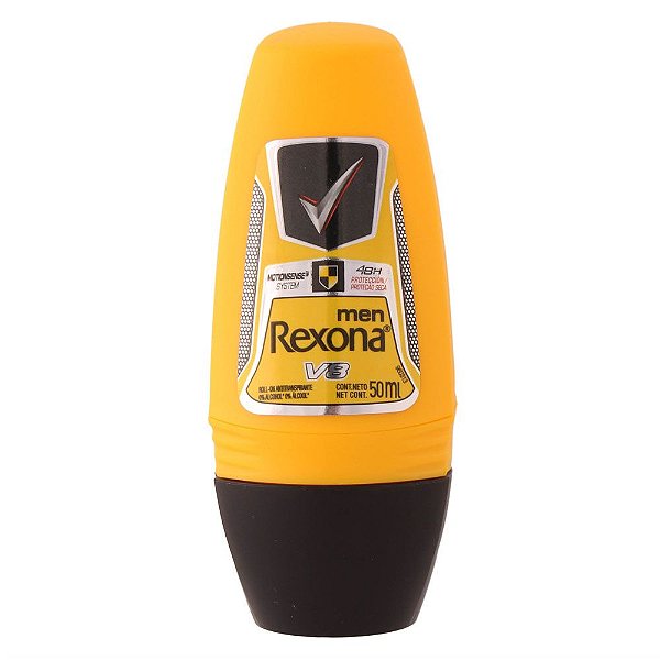 DESODORANTE REXONA ROLL ON MEN V8 50ML
