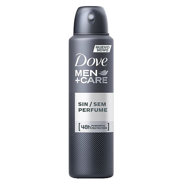 DESODORANTE DOVE AEROSOL MEN SEM PERFUME 150ML/89G