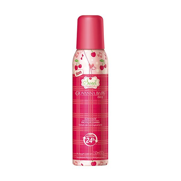 DESOD GIOVANNA BABY AEROSOL 150ML ROSA CHERRY