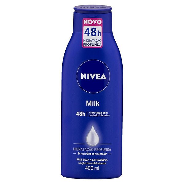 LOÇAO HIDRATANTE NIVEA MILK 400ML