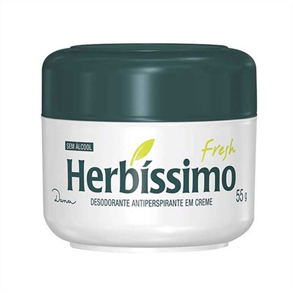 DESODORANTE CREME HERBISSIMO FRESH 55GRS