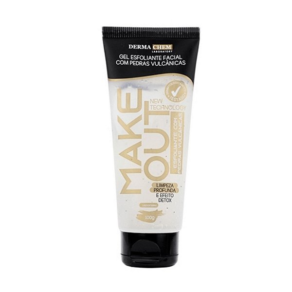 GEL ESFOLIANTE FACIAL COM PEDRAS VULC MAKE OUT 100ML
