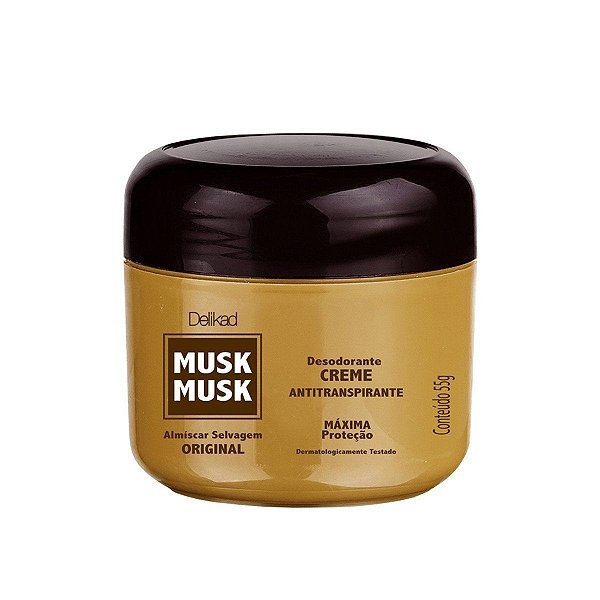 DESODORANTE MUSK MUSK CREME ORIGINAL 55G