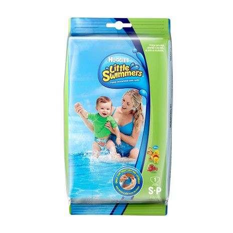 FRALDA DE PISCINA HUGGIES LITTLE SWIMMERS  TAM: P 1UN