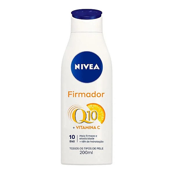 LOCAO HIDRATANTE NIVEA BODY FIRMADOR Q10+VITAMICA C 200ML
