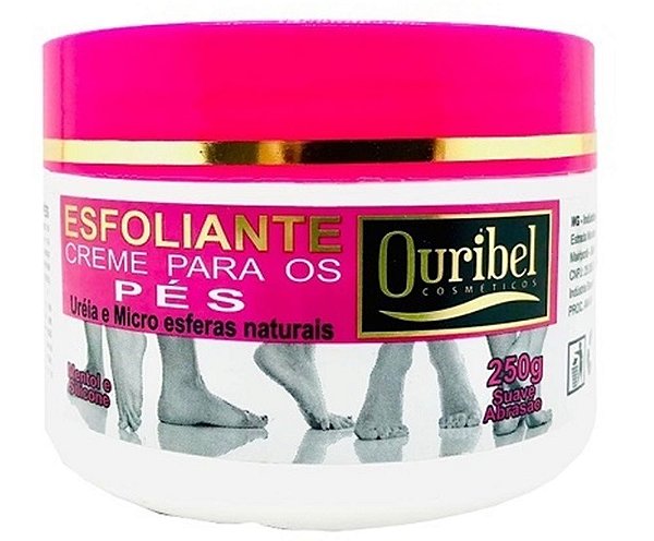 OURIBEL  CREME ESFOLIANTE PARA PES COM  UREIA 250G