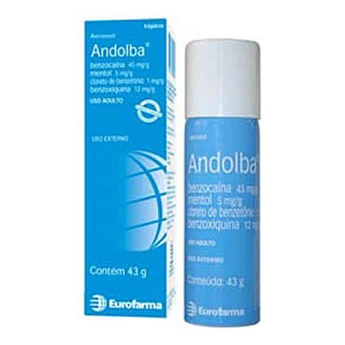 BENZOCAINA - ANDOLBA  AEROSOL 43GR