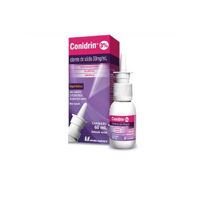 CLORETO DE SODIO 3% CONIDRIN SPRAY 60ML UQ