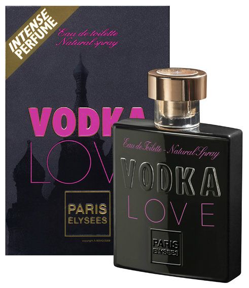 PERFUME VODKA LOVE WOMAN PARIS ELYSSES 100ML