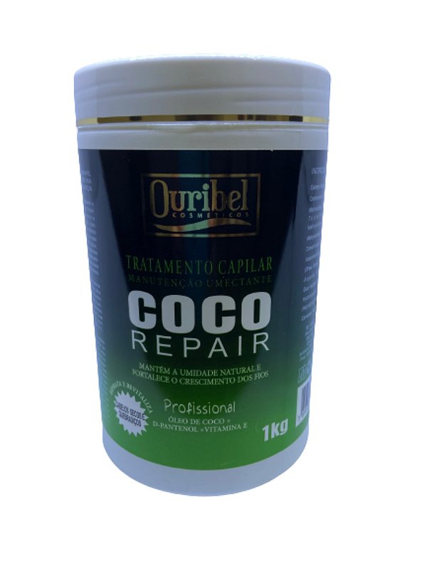 OURIBEL MASCARA TRATAMENTO CAPILAR 1KG COCO REPAIR