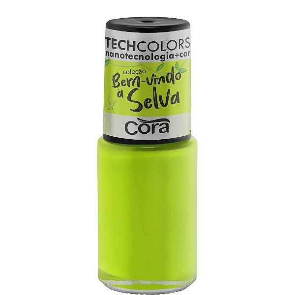 ESMALTE CORA TECHCOLORS BEM VINDO A SELVA MUSGO 9ML