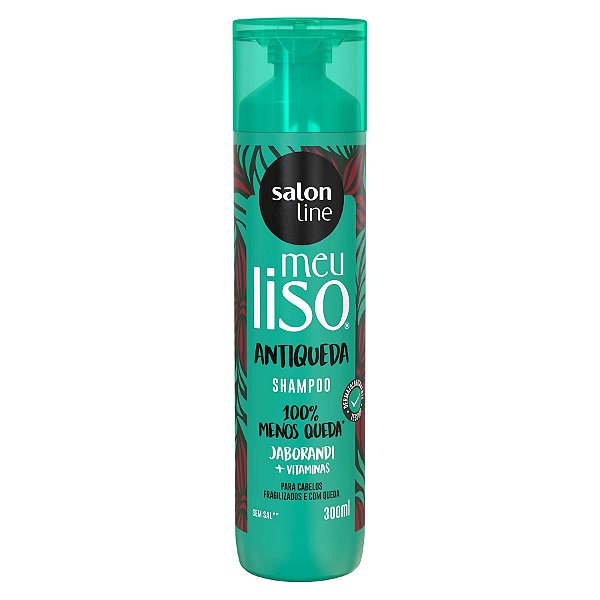 SHAMPOO SALON LINE MEU LISO JABORANDI ANTIQUEDA  300G