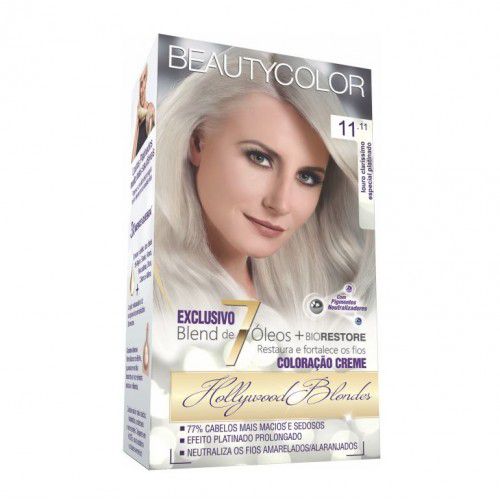 TINTURA BEAUTY COLOR 11.11 LOURO ULTRA CLARIS. ESP. PLAT