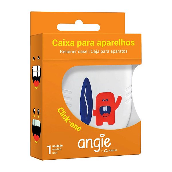 CAIXA PARA APARELHO ORTODONTICO ANGIE BY ANGELUS