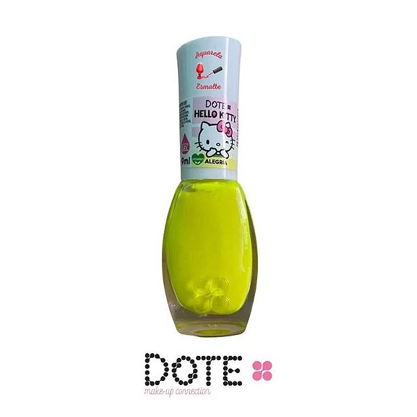 ESMALTE DOTE HELLO KITTY NEON ALEGRIA EFEITO GEL 9ML