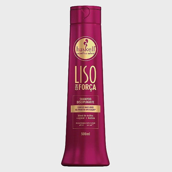 SHAMPOO DISCIPLINANTE HASKELL LISO COM FORCA 300ML