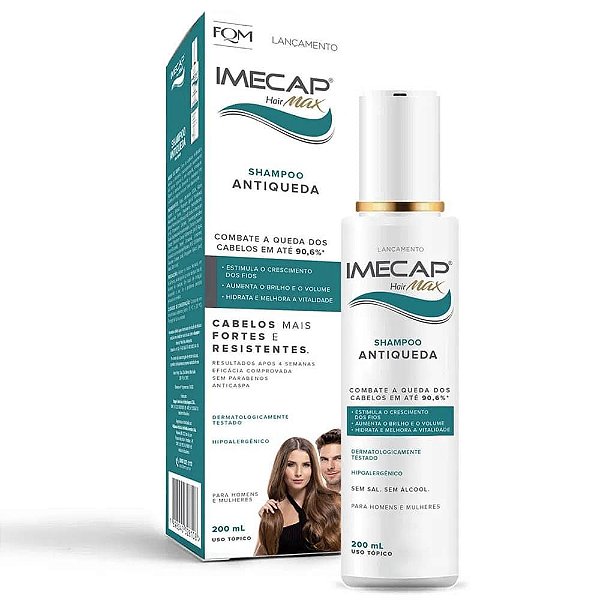 IMECAP HAIR MAX SHAMPOO ANTIQUEDA  200ML