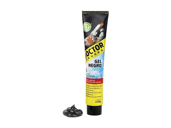 GEL NEGRO PARA MASSAGEM DOCTOR PAUHER 125G