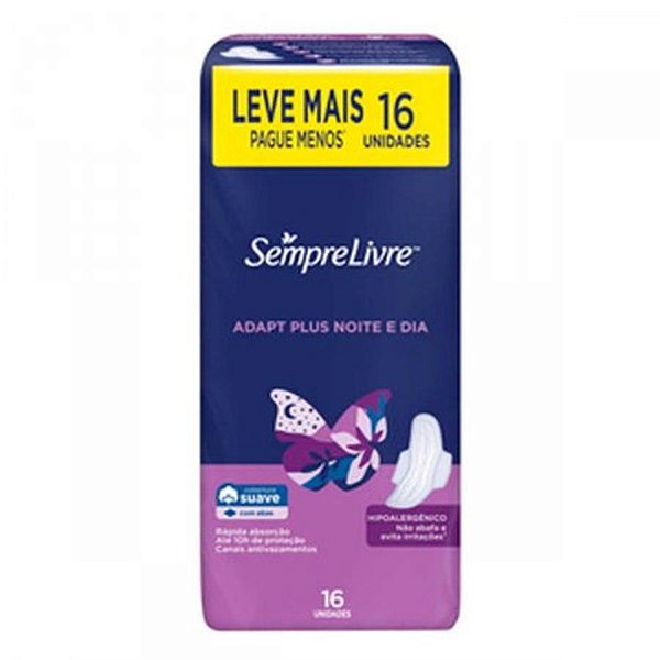 ABS SEMPRE LIVRE TRI PROTECT NOTURNO  SUAVE C/ABAS L16 P15
