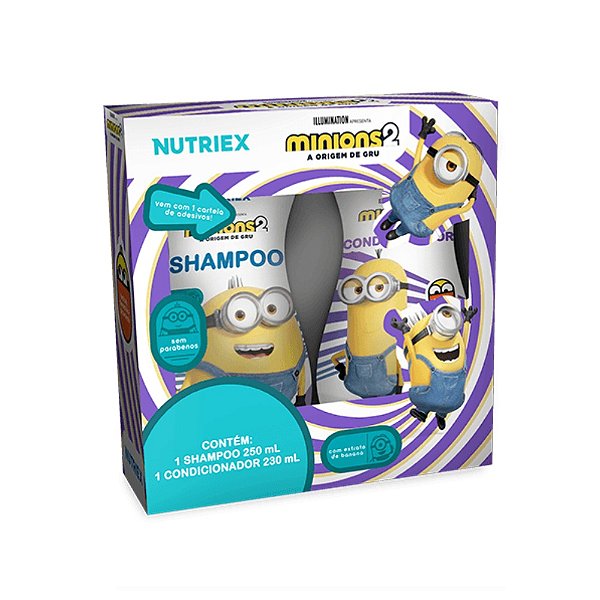 Kit Minions  Shampoo+Condicionado