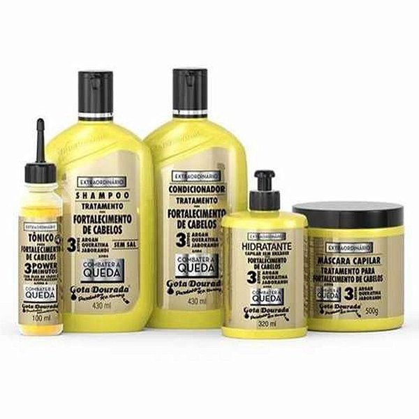 KIT GOTA DOURADA FORTALECIMENTO EXTRAORDINARIO