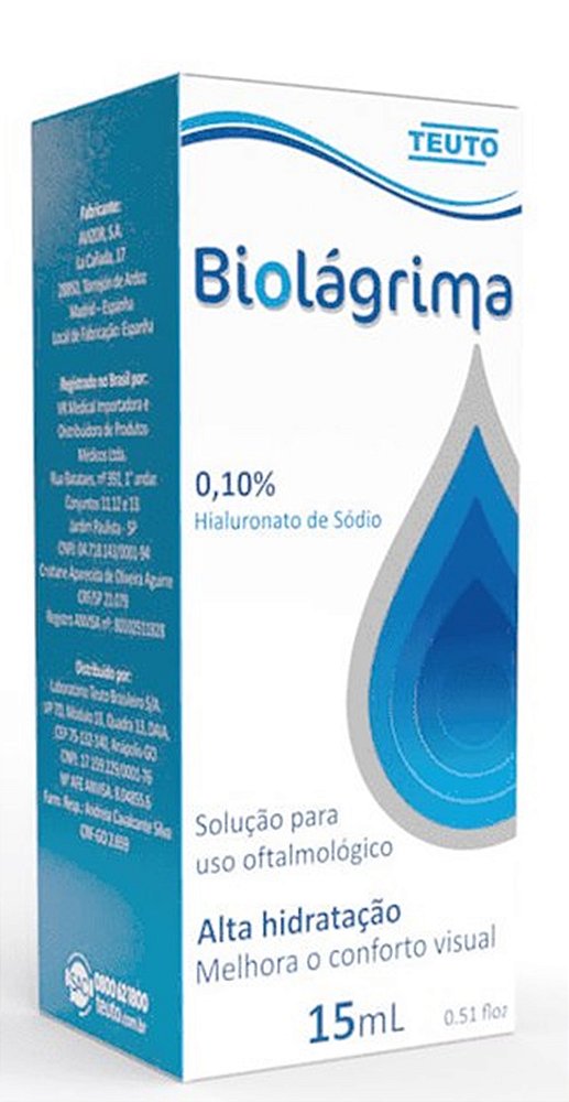 BIOLAGRIMA 0,10%  fr 15mL