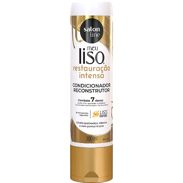 Condicionador Meu Liso Restauração Intensa Salon Line 300mL