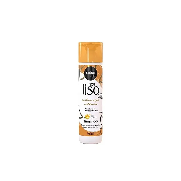 Shampoo Meu Liso Restauração Intensa Salon Line 300mL