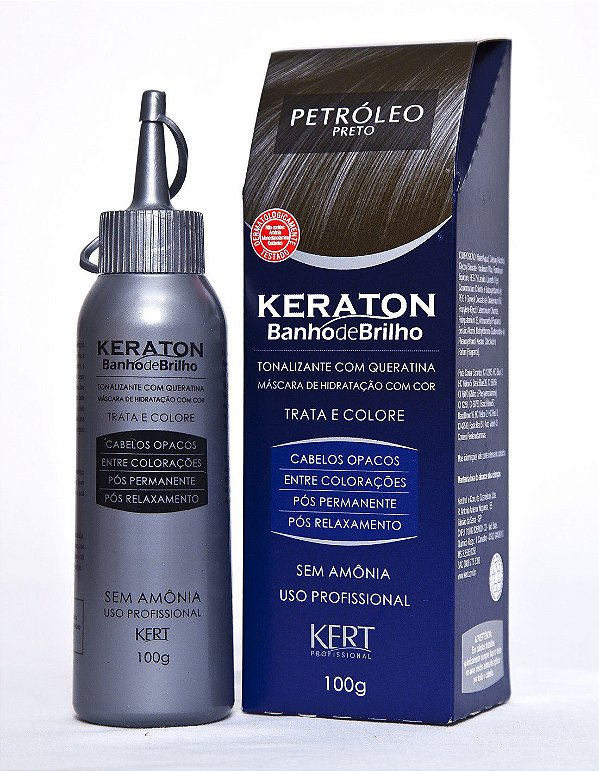 KERATON BANHO DE BRILHO SEM AMONIA PETROLEO 100G
