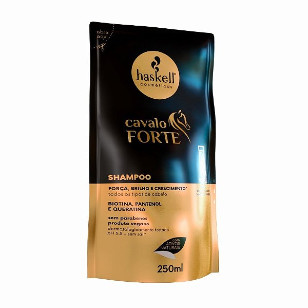 Refil Shampoo Haskell Cavalo Forte 250mL
