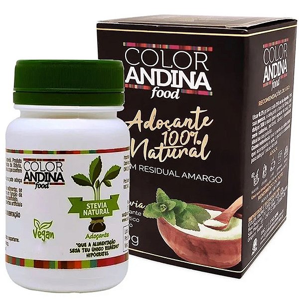 ADOCANTE STEVIA COLOR ANDINA 20G